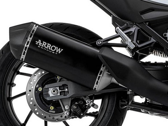 ARROW 72509SKN Honda NT1100 (2022+) Black Titanium Slip-on Exhaust 