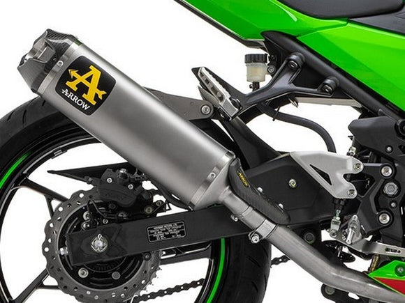 ARROW 71950AK Kawasaki Ninja 400 (2023+) Aluminum Slip-on Exhaust 