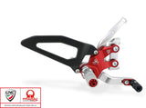 PE411PR - CNC RACING Ducati Streetfighter V2 (2022+) Adjustable Rearset (Pramac Racing Limited Edition)