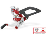 PE411PR - CNC RACING Ducati Streetfighter V2 (2022+) Adjustable Rearset (Pramac Racing Limited Edition)