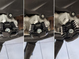 PEA20 - CNC RACING Ducati / Moto Guzzi Footpegs Adapters (pilot)