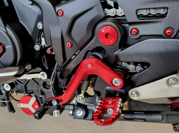 PEC04 - CNC RACING Ducati Diavel V4 (2023+) Gear/Rear Brake Levers Kit 