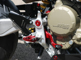 PEV07 - CNC RACING Ducati Hypermotard 698 Mono (2024+) OEM Rearset Central Bolts Caps Kit