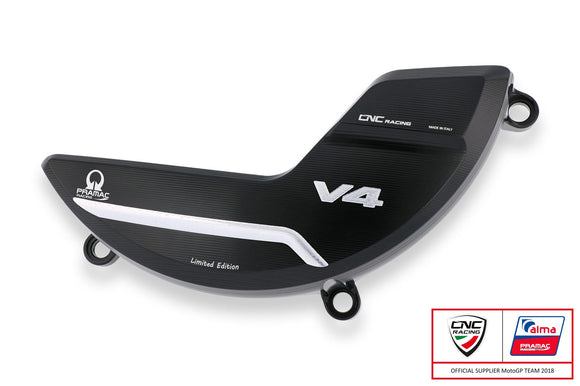 PR310PR - CNC RACING Ducati Multistrada V4 RS / Panigale V4 / Streetfighter V4 Clutch Cover Guard (Pramac edition) – Accessories in the 2WheelsHero Motorcycle Aftermarket Accessories and Parts Online Shop