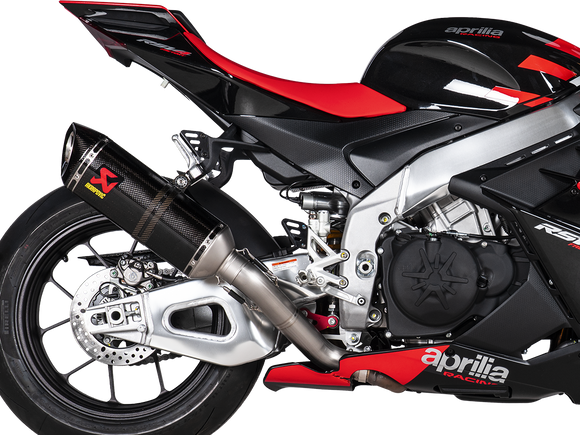 AKRAPOVIC S-A10SO13-RC Aprilia RSV4 (2021+) Slip-on Exhaust (carbon) – Accessories in the 2WheelsHero Motorcycle Aftermarket Accessories and Parts Online Shop