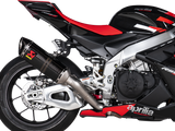 AKRAPOVIC S-A10SO13-RC Aprilia RSV4 (2021+) Slip-on Exhaust (carbon) – Accessories in the 2WheelsHero Motorcycle Aftermarket Accessories and Parts Online Shop