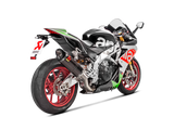 AKRAPOVIC S-A10SO9-RC Aprilia RSV4 / Tuono V4 (17/20) Slip-on Exhaust (carbon) – Accessories in the 2WheelsHero Motorcycle Aftermarket Accessories and Parts Online Shop