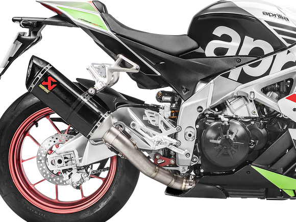 AKRAPOVIC S-A10SO9-RC Aprilia RSV4 (17/20) Slip-on Exhaust (carbon) – Accessories in the 2WheelsHero Motorcycle Aftermarket Accessories and Parts Online Shop