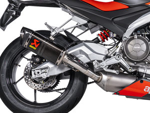 AKRAPOVIC S-A6R4-HAPC Aprilia RS 660 (2021+) Exhaust System "Racing Line" (carbon) – Accessories in the 2WheelsHero Motorcycle Aftermarket Accessories and Parts Online Shop