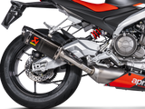 AKRAPOVIC S-A6R4-HAPC Aprilia RS 660 (2021+) Exhaust System "Racing Line" (carbon) – Accessories in the 2WheelsHero Motorcycle Aftermarket Accessories and Parts Online Shop