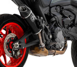 ARROW 71939AKN Ducati Monster 937 (2021+) Dark Aluminum Slip-on Exhaust "Indy Race"