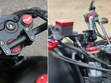 TE201 - CNC RACING Moto Guzzi V7 Stone (2019+) Fork Leg Plugs Covers