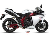 MIVV UY.031 YAMAHA YZF 1000 R1 (2009 - 2014) dual underseat Slip On Exhaust "SUONO" (Black; approved) – Accessories in the 2WheelsHero Motorcycle Aftermarket Accessories and Parts Online Shop