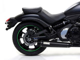 ARROW 74003KZ+74505RBN Kawasaki Vulcan S650/Cafe (2017+) Steel Full Exhaust System "Competition Evo Rebel" – Accessories in the 2WheelsHero Motorcycle Aftermarket Accessories and Parts Online Shop