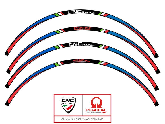 CNC RACING WK003PR Wheel Stripes Kit (17'', Pramac edition)