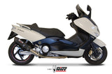 MIVV Y.018 YAMAHA T-MAX 500 (2001 - 2007) Full System Exhaust "Suono" (Black; not approved) – Accessories in the 2WheelsHero Motorcycle Aftermarket Accessories and Parts Online Shop
