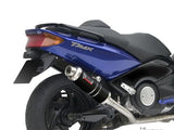 MIVV Y.018 YAMAHA T-MAX 500 (2001 - 2007) Full System Exhaust "GP" (Black; not approved) – Accessories in the 2WheelsHero Motorcycle Aftermarket Accessories and Parts Online Shop