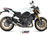 MIVV Y.033 YAMAHA FZ8 / FAZER 8 (2010 - 2016) Slip On Exhaust "GP" (Carbon + Carbon Cap; approved) – Accessories in the 2WheelsHero Motorcycle Aftermarket Accessories and Parts Online Shop
