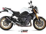 MIVV Y.033 YAMAHA FZ8 / FAZER 8 (2010 - 2016) Slip On Exhaust "GP" (Black + Crabon Cap; approved) – Accessories in the 2WheelsHero Motorcycle Aftermarket Accessories and Parts Online Shop