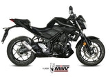 MIVV Y.055 YAMAHA MT-03 (2016 - ) Slip On Exhaust "MK3" (Stainless Steel; not approved) – Accessories in the 2WheelsHero Motorcycle Aftermarket Accessories and Parts Online Shop