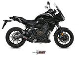 MIVV Y.058 YAMAHA TRACER 7 / 700 / GT (2016 - ) Full System Exhaust "OVAL" (Carbon + Carbon Cap; approved) – Accessories in the 2WheelsHero Motorcycle Aftermarket Accessories and Parts Online Shop