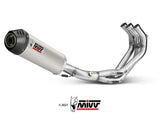 MIVV Y.049 YAMAHA TRACER 900 / TRACER 900 GT / FJ-09 (2015 - 2020) Full System Exhaust "OVAL" (Titanium+ Carbon Cap; approved) – Accessories in the 2WheelsHero Motorcycle Aftermarket Accessories and Parts Online Shop