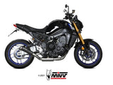 MIVV Y.066 YAMAHA MT-09 / SP / FZ-09 (2021 - 2023 ) Full System high Exhaust "X-M1" (Black; approved) – Accessories in the 2WheelsHero Motorcycle Aftermarket Accessories and Parts Online Shop
