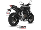 MIVV Y.045 YAMAHA MT-07 / FZ-07 (2014 - ) Full System High Exhaust "GP" (Black + Carbon Cap; approved) – Accessories in the 2WheelsHero Motorcycle Aftermarket Accessories and Parts Online Shop