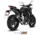 MIVV Y.045 YAMAHA MT-07 / FZ-07 (2014 - ) Full System High Exhaust "GP" (Carbon; approved) – Accessories in the 2WheelsHero Motorcycle Aftermarket Accessories and Parts Online Shop