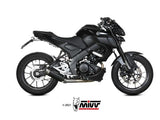 MIVV Y.067 YAMAHA MT-125 / YZF R125 (2020 - ) Full System Exhaust "GP Pro" (Black; approved) – Accessories in the 2WheelsHero Motorcycle Aftermarket Accessories and Parts Online Shop