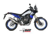 MIVV Y.064 YAMAHA TENERE' 700 (2019 - ) SLIP-ON Exhaust "OVAL" (Titanium ; approved) – Accessories in the 2WheelsHero Motorcycle Aftermarket Accessories and Parts Online Shop