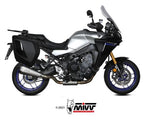 MIVV Y.069 YAMAHA TRACER 9 / GT / GT+ (2021 - ) Full System Exhaust "DELTA RACE" (Stainless Steel; approved) – Accessories in the 2WheelsHero Motorcycle Aftermarket Accessories and Parts Online Shop