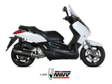 MIVV MV.YA.0005 YAMAHA X-MAX 400 (2013 - 2016) Slip On Exhaust "MOVER" (Black; approved) – Accessories in the 2WheelsHero Motorcycle Aftermarket Accessories and Parts Online Shop
