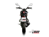 MIVV Y.075 YAMAHA XSR 125 (2022 -) Full System Exhaust "HR-1" (LONG CARBON BACKPLATE; approved) – Accessories in the 2WheelsHero Motorcycle Aftermarket Accessories and Parts Online Shop