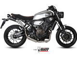 MIVV Y.052 YAMAHA XSR 700 (2016 - 2020) Full System high Exhaust "GHIBLI" (Black; approved) – Accessories in the 2WheelsHero Motorcycle Aftermarket Accessories and Parts Online Shop
