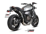 MIVV Y.052 YAMAHA XSR 700 (2016 - 2020) Full System high Exhaust "GHIBLI" (Black; approved) – Accessories in the 2WheelsHero Motorcycle Aftermarket Accessories and Parts Online Shop