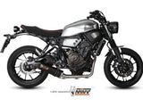 MIVV Y.053 YAMAHA XSR 700 (2016 - 2020) Full System Exhaust "OVAL" (Carbon + Carbon Cap; approved) – Accessories in the 2WheelsHero Motorcycle Aftermarket Accessories and Parts Online Shop