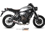 MIVV Y.053 YAMAHA XSR 700 (2016 - 2020) Full System Exhaust "OVAL" (Titanium+ Carbon Cap; approved) – Accessories in the 2WheelsHero Motorcycle Aftermarket Accessories and Parts Online Shop