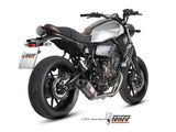 MIVV Y.053 YAMAHA XSR 700 (2016 - 2020) Full System Exhaust "OVAL" (Titanium+ Carbon Cap; approved) – Accessories in the 2WheelsHero Motorcycle Aftermarket Accessories and Parts Online Shop