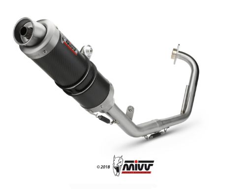 MIVV Y.030 YAMAHA YZF R125 (2008 - 2013) Full System Exhaust 
