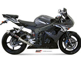 MIVV Y.013 YAMAHA YZF 600 R6 (2003 - 2005) SLIP-ON Exhaust "GP" (Black; approved) – Accessories in the 2WheelsHero Motorcycle Aftermarket Accessories and Parts Online Shop