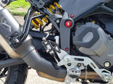 ZA242 - CNC RACING Ducati DesertX (2022+) Carbon Exhaust Silencer Full Guard