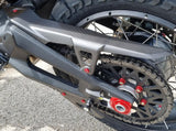 ZA243 - CNC RACING Ducati DesertX (2022+) Carbon Upper Chain Guard