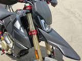 ZA267 - CNC RACING Ducati Hypermotard 698 Mono (2024+) Carbon Font Fender