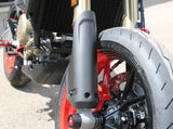ZA268 - CNC RACING Ducati Hypermotard 698 Mono (2024+) Carbon Fork Legs Protectors