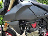 ZA271 - CNC RACING Ducati Hypermotard 698 Mono (2024+) Carbon Fuel Tank Side Covers