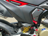 ZA272 - CNC RACING Ducati Hypermotard 698 Mono (2024+) Carbon Frame Side Covers