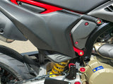 ZA276 - CNC RACING Ducati Hypermotard 698 Mono (2024+) Carbon Exhaust Pipe Rear Heat Guard