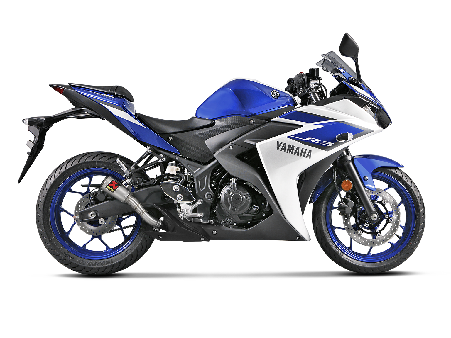 YZF-R25 AKRAPOVIC スリップオ AKRAPOVIC Yamaha YZF-R25 (2021+) Slip-On Exhaust (SS) – 2Wheels Hero