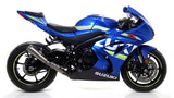 ARROW 71207PR Suzuki GSXR1000/R (2017+) Titanium Slip-on Exhaust "Pro Race" (racing) – Accessories in the 2WheelsHero Motorcycle Aftermarket Accessories and Parts Online Shop